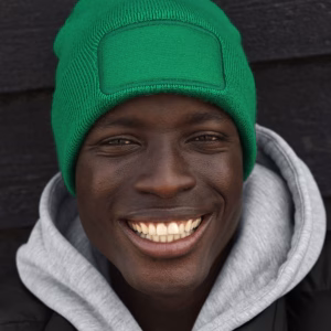 Original patch beanie