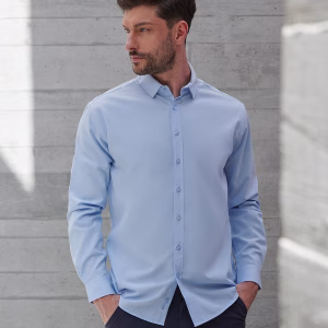 HB582 Long Sleeved 'cotton-feel' Coolplus Shirt