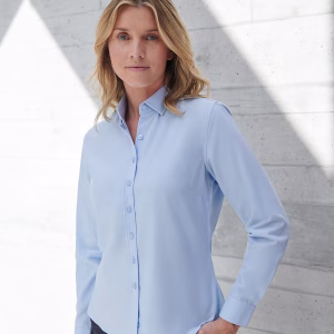 HB583 Women's Long Sleeved 'cotton-feel' Coolplus Shirt
