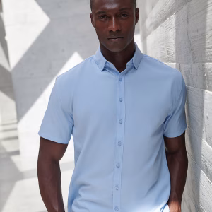 HB588 Short Sleeved 'cotton-feel' Coolplus Shirt